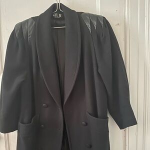 Vintage Black 90’s Coat